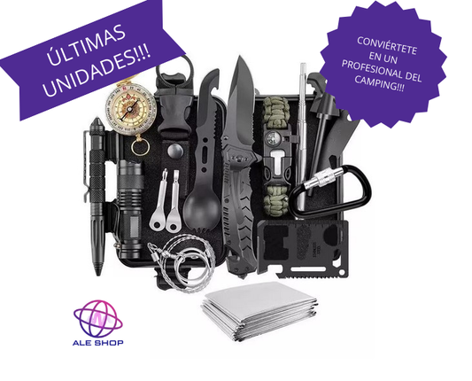 Kit Herramientas De Supervivencia Camping